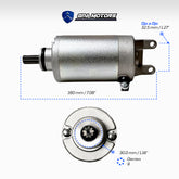 Marcha Suzuki An250 (1998-2007) Suzuki An400 (1999-2011)